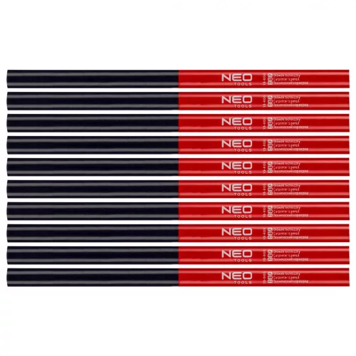 Neo ácsceruza kétszínű, piros-kék, 12 részes