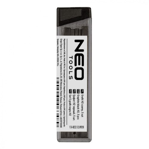 Neo ácsceruza betét fekete h2, 5 db