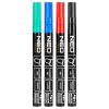 Neo filctoll, 4 színű, tartós, vízálló, lakk, alumínium, 4 db