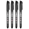 Neo filctoll, fekete, tartós, vízálló, olajbázisú, 4 db