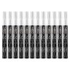 Neo filctoll, fehér, tartós, vízálló, lakk, alumínium, 12 db