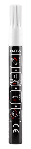 Neo filctoll, fehér, tartós, vízálló, lakk, alumínium