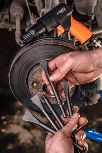 Neo vésőszár szerszámkészlet pneumatikus vésőhöz 5 részes