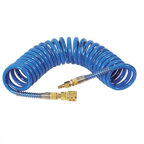 Neo pneumatikus spiráltömlő 10x15 mm, 15m 10 bar