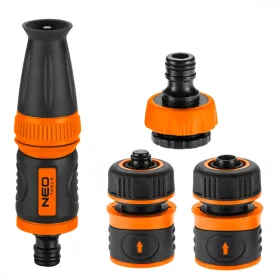Neo locsolófej csatlakozókkal 1/2", 4 részes