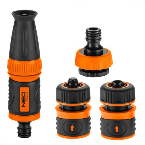 Neo locsolófej csatlakozókkal 1/2", 4 részes