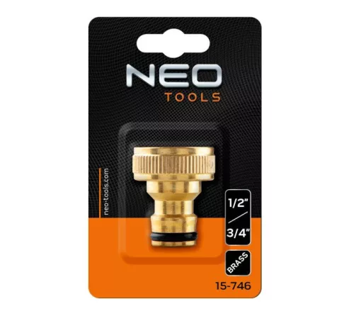 Neo csapcsatlakozó 1/2"- 3/4
