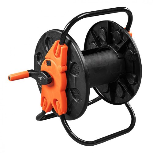 Neo tömlődob, műanyag, 1/2" max 60m, 3/4" max 20 m