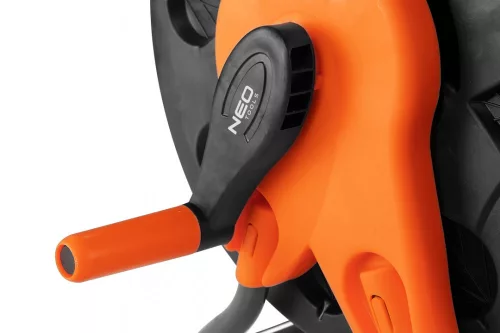 Neo tömlődob, műanyag, 1/2" max 60m, 3/4" max 20 m