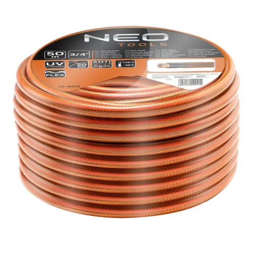 Neo locsolótömlő 3/4"x50 m, 4 rétegű Economic