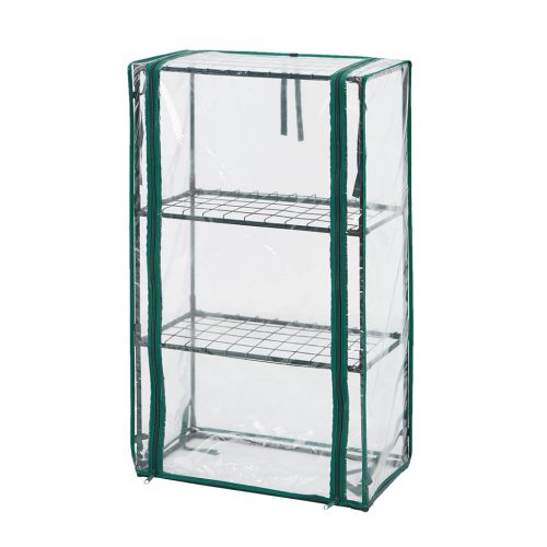 Neo növényház 46x24x80 cm, PVC fólia, fémszerkezet