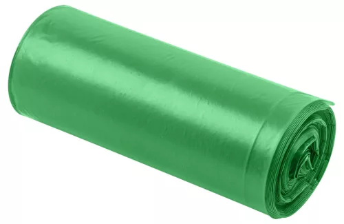 Neo hulladékgyűjtő zsák 200 L, zöld, szalaggal, 40 μm, 10 db