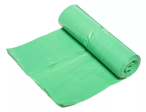 Neo hulladékgyűjtő zsák 200 L, zöld, szalaggal, 40 μm, 10 db