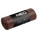 Neo hulladékgyűjtő zsák 60 L, barna, 35 μm, 10 db