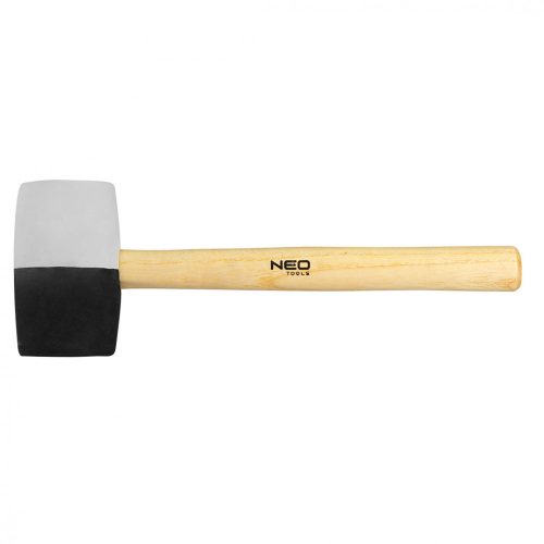 Neo gumikalapács 63 mm 680 g fekete-fehér