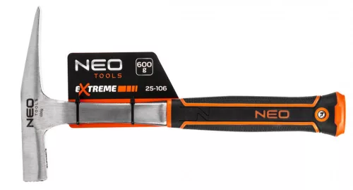 Neo kőműveskalapács 600 g, keskeny