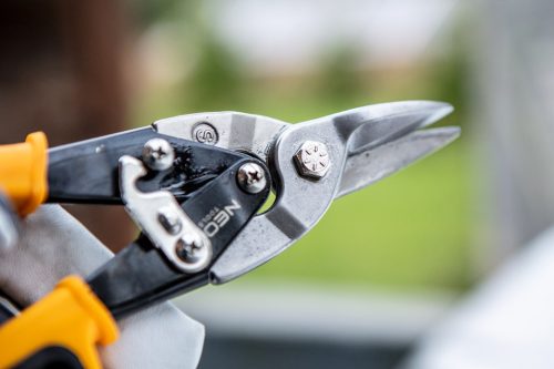 Neo lemezolló 250 mm, egyenes