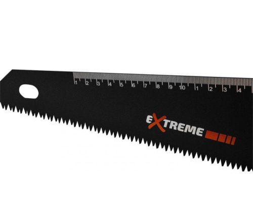 Neo rókafarkú fűrész vonalzóval 450 mm, 7 TPI, teflon bevonat