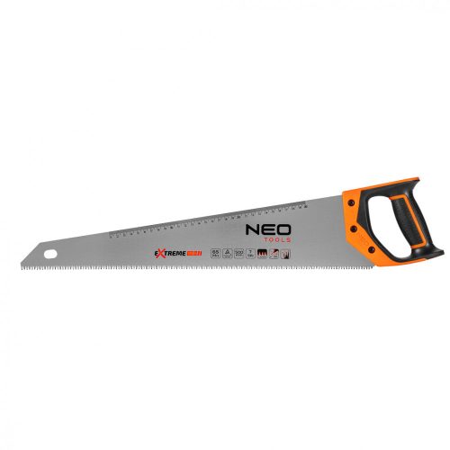 Neo rókafarkú fűrész vonalzóval 500 mm, 7 TPI