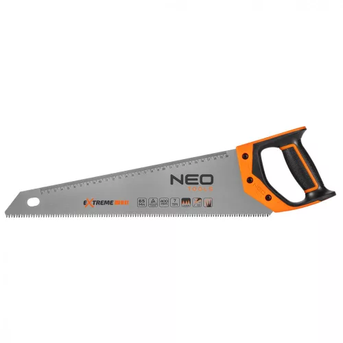 Neo rókafarkú fűrész vonalzóval 400 mm, 11 TPI