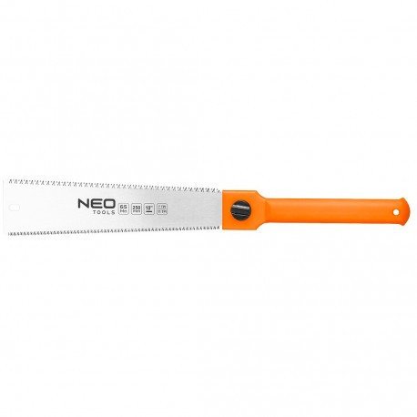 Neo japán fűrész kétoldalas fűrészlappal, 250 mm, 7 és 11 TPI