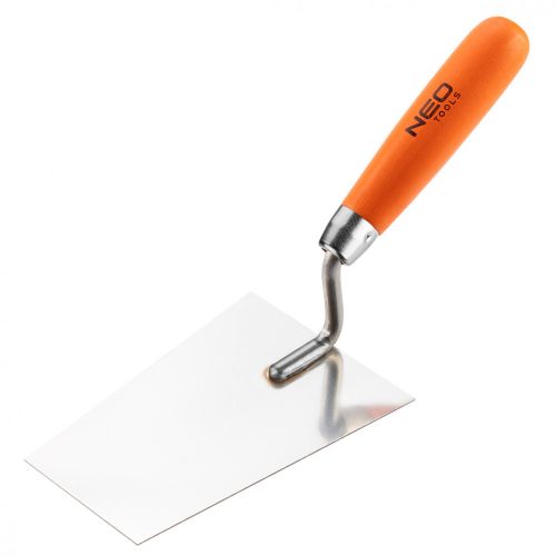 Neo kőműves kanál szögletes 140 mm, fa markolat