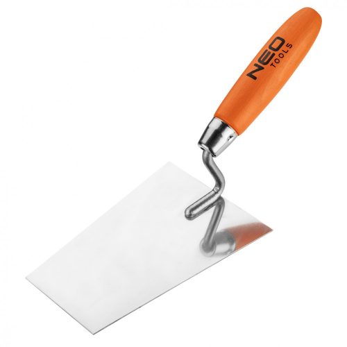 Neo kőműves kanál szögletes 160 mm, fa markolat