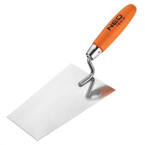 Neo kőműves kanál szögletes 180 mm, fa markolat