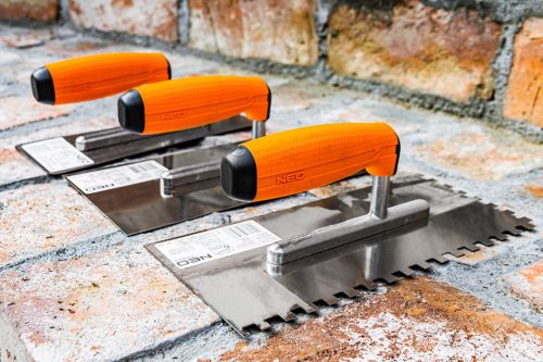 Neo acél simító 270x128 mm, fa markolat