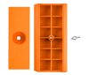 Neo csiszolótuskó, gumi, csavaros, 114x55x38 mm