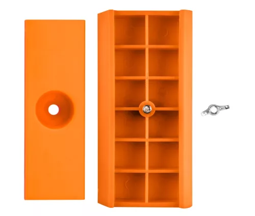Neo csiszolótuskó, gumi, csavaros, 114x55x38 mm