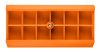 Neo csiszolótuskó, gumi, csavaros, 114x55x38 mm