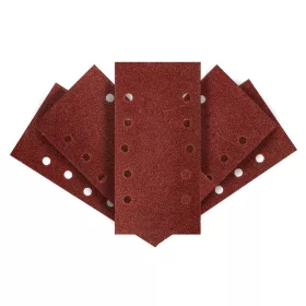 Neo csiszolópapír tépőzáras 115x230 mm P40, lyukas, 5 részes