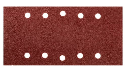 Neo csiszolópapír tépőzáras 115x230 mm P40, lyukas, 5 részes