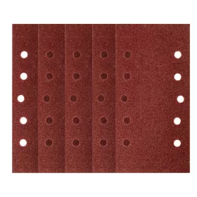 Neo csiszolópapír tépőzáras 115x230 mm P60, lyukas, 5 részes