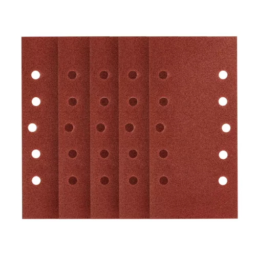 Neo csiszolópapír tépőzáras 115x230 mm P100, lyukas, 5 részes