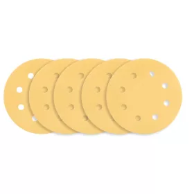 Neo csiszolópapír tépőzáras 180 mm P180, 8 lyukas 5 részes