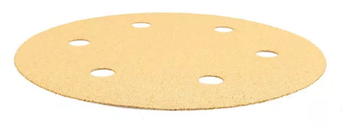 Neo csiszolópapír tépőzáras 225 mm P80, 6 lyukas 5 részes