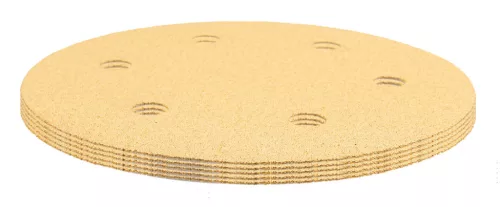 Neo csiszolópapír tépőzáras 225 mm P80, 6 lyukas 5 részes