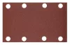 Neo csiszolópapír tépőzáras 80x130mm, P240, 8 lyukas, 5db