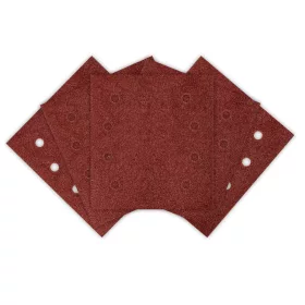 Neo csiszolópapír tépőzáras 113x113mm, P80, 8 lyukas, 5db