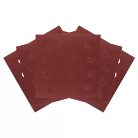 Neo csiszolópapír tépőzáras 113x113mm, P120, 8 lyukas, 5db