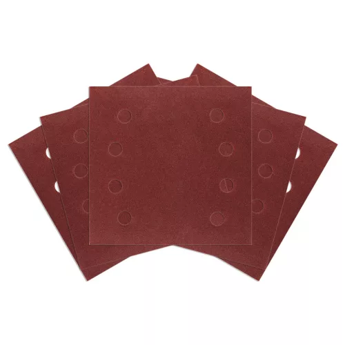 Neo csiszolópapír tépőzáras 113x113mm, P120, 8 lyukas, 5db