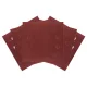Neo csiszolópapír tépőzáras 113x113mm, P120, 8 lyukas, 5db