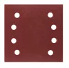 Neo csiszolópapír tépőzáras 113x113mm, P120, 8 lyukas, 5db