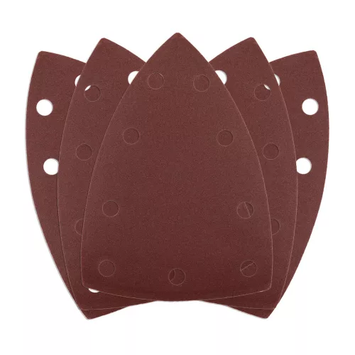 Neo csiszolópapír, tépőzáras, deltacsiszolóhoz,100x147mm, P240, 9 lyukas, 5db