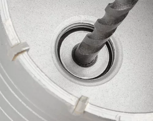 Neo körkivágó betonhoz 65 mm HEX adapterrel és próbafúróval