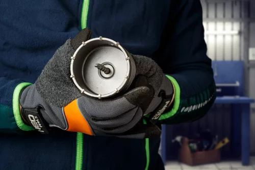 Neo körkivágó betonhoz 85 mm HEX adapterrel és próbafúróval