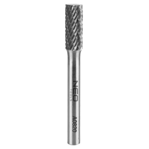 Neo marófej hengeres 8x45 mm, 6 mm szár keményfém