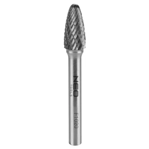 Neo marófej csúcsíves 10x45 mm, 6 mm szár keményfém